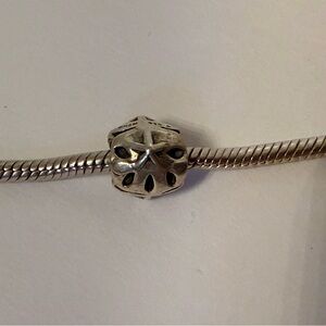 CHAMILIA 925 STERLING SILVER CHAM BEAD CHARM STAR FISH SHELL AUTHENTIC 3.8 g